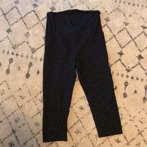 Maternity work out pants w/ belly support.